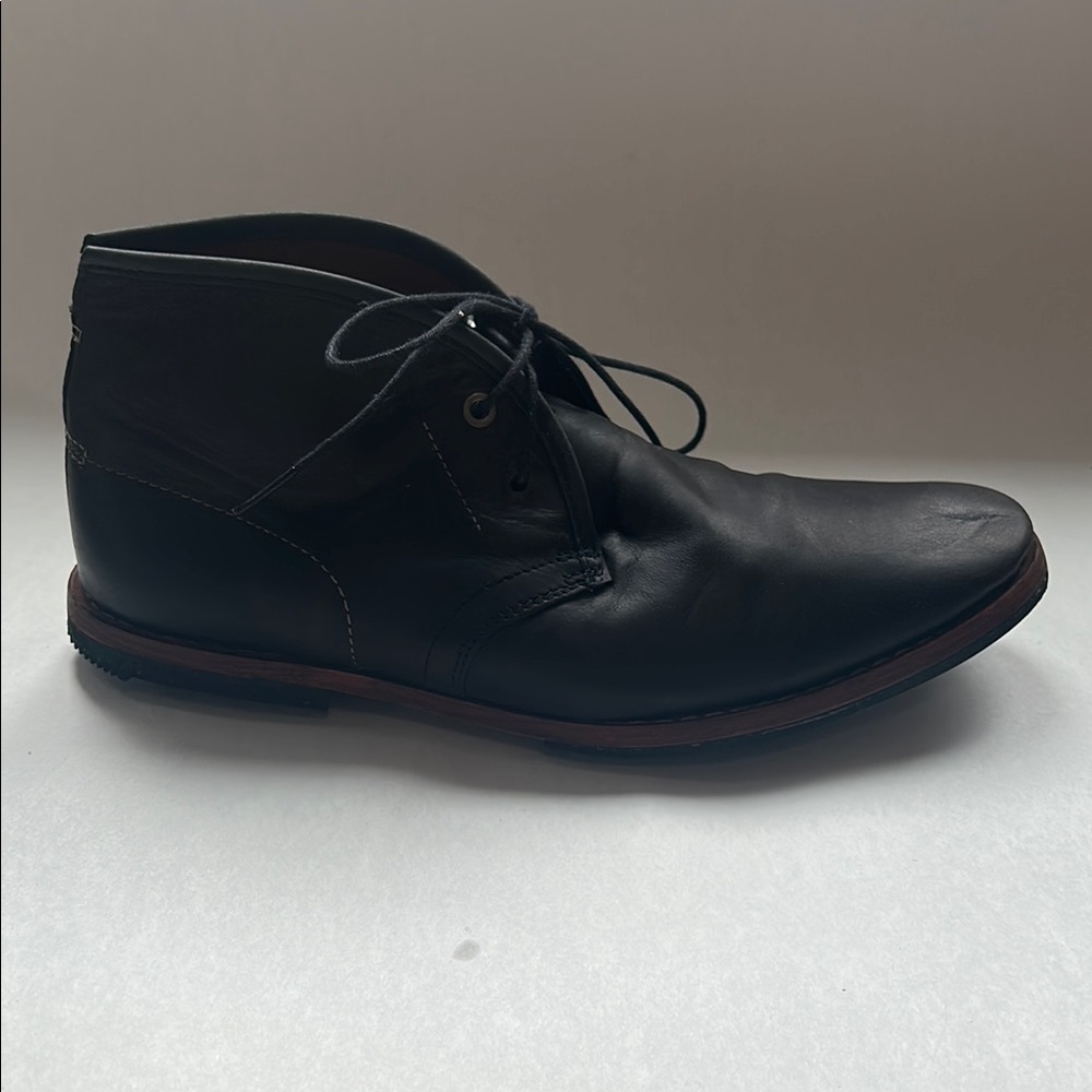 Timberland Black Leather Boots - Men’s Size 9